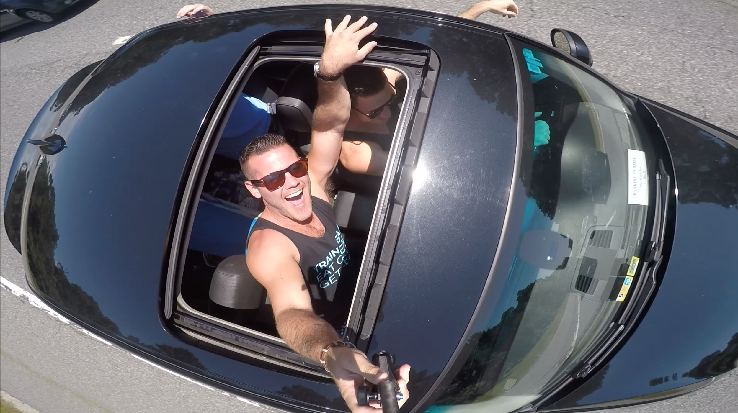 Contain Yourself Vea Fitness Team driving